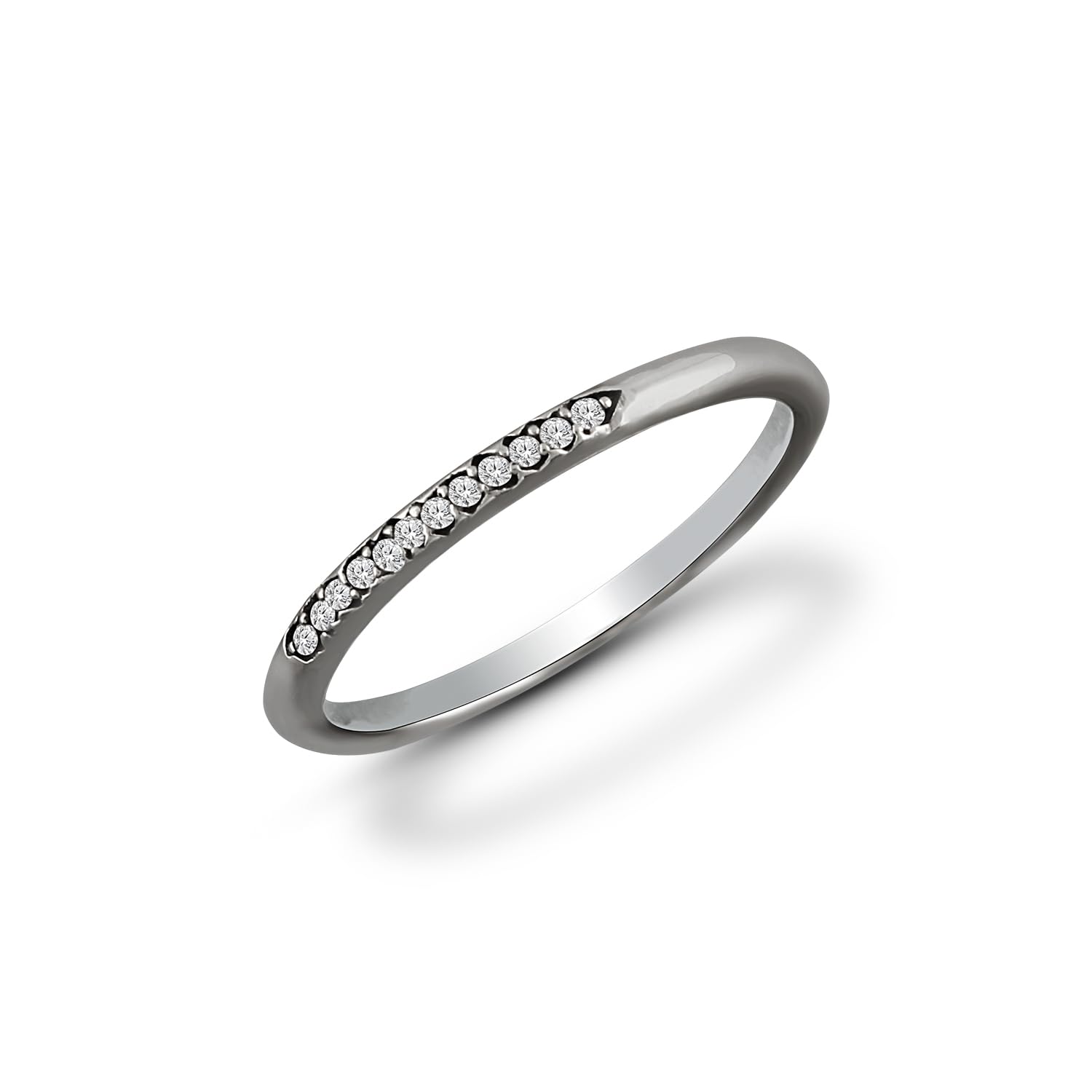 Gem O Sparkle 925 Sterling Silver Captivating Elegance: Women’s minimalist Silver Ring with a Dazzling White Stone (10 US) (B0CN3CMYZN) Amazon Price History, Amazon Price Tracker