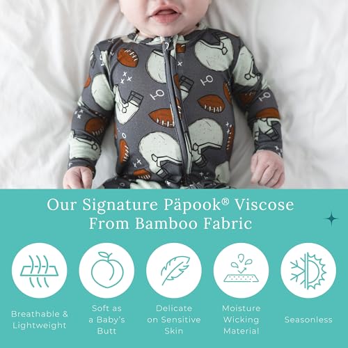 Image of Posh Peanut Convertible Baby Sleepers - Footless Baby Pajamas with 2 Way Zipper for Easy Diaper Changes