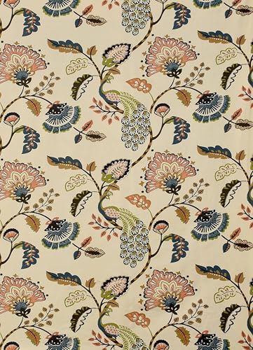 Image of Cotton Diwan Set Covers |8 Pieces Diwan Cover Set|300 TC Fabric| Pure Cotton Printed Deewan Set (1 Single Bedsheet, 2 Bolster Covers, 5 Cushion Covers)|Beige Jaipuri |SZDS 009