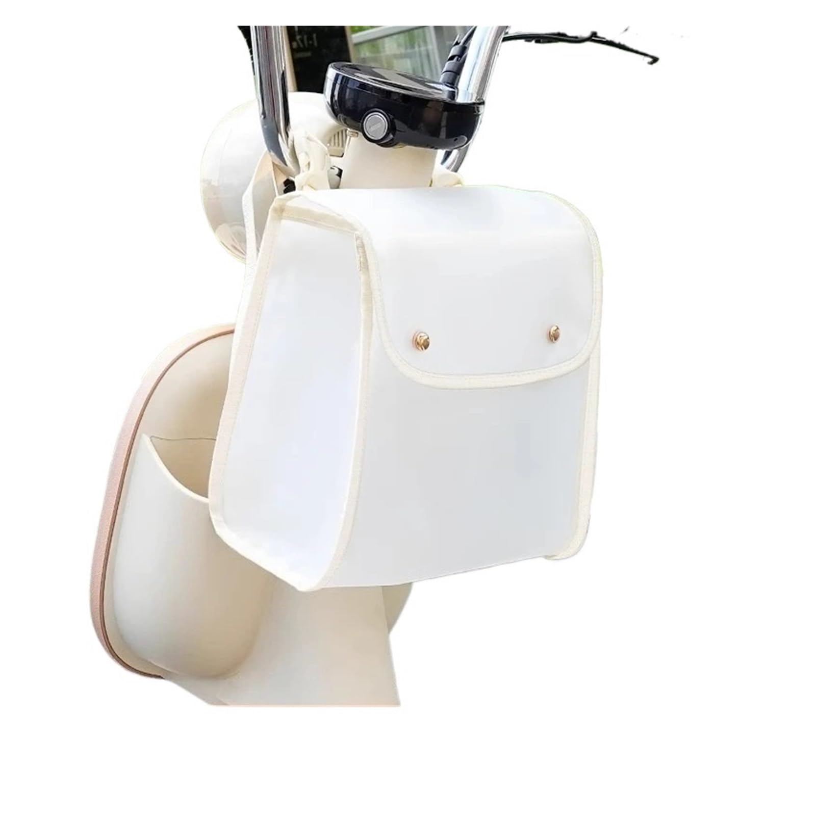 fahrradkörbe Universelle wasserdichte Vorderkorbtasche for E-Bike/Roller, Lenker-Organizer mit großem Fassungsvermögen for Helm, Telefon, Essentials