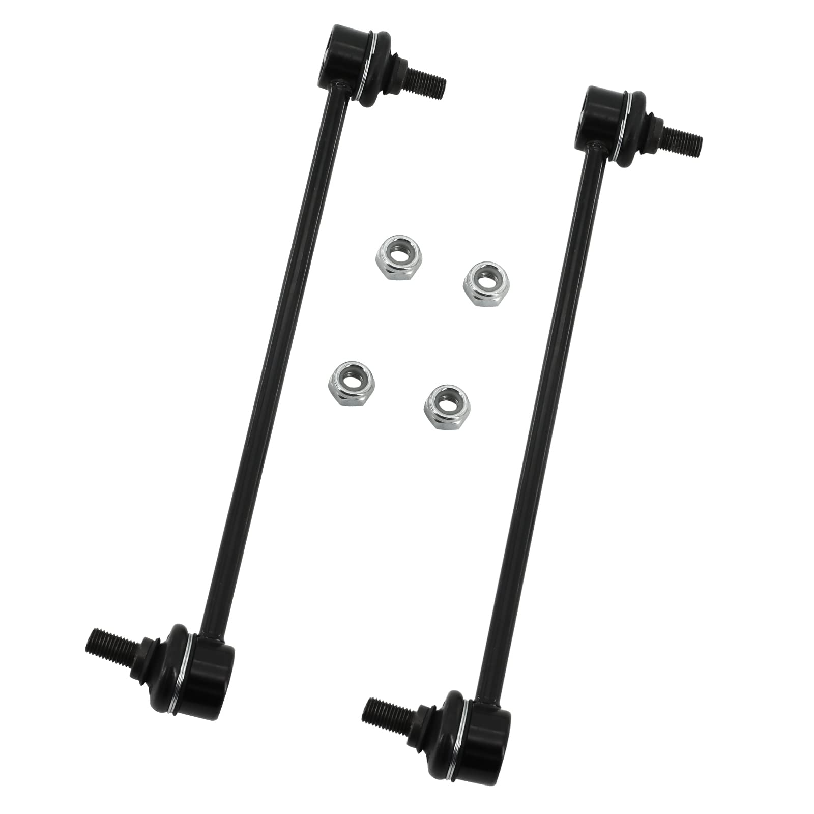 K80258 Sway Bar Links - Front Stabilizer Bar end Links for Chrysler 200 Sebring Daewoo Leganza Nubira Avenger Caliber Jeep Compass Patriot Mazda MVP Protege Mitsubishi Lancer Outlander RVR 99-15