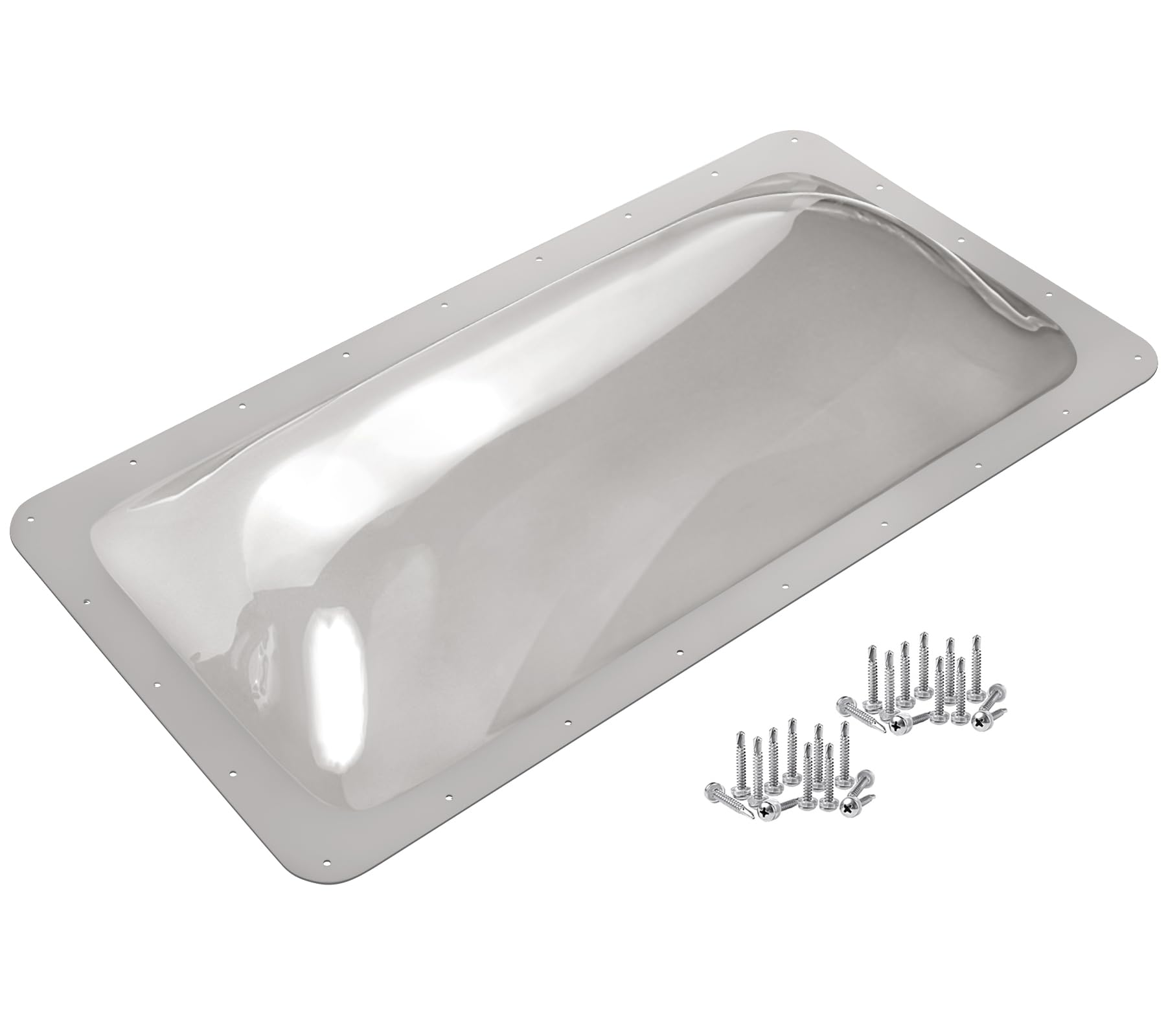 XMK 18" x 34" RV Skylight Replacement Cover Fit 14" x 30" Skylights Opening