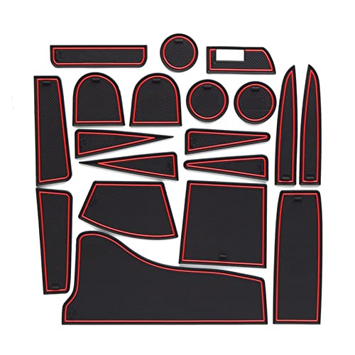 Tapis de rainure de porte et doublure de console centrale pour 1 Series F20 116i 118i 120d