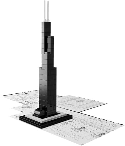 Miniatura 4 de LEGO 21000 - Kit de construcción de arquitectura, Torre Willis (Torre Sears)