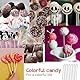 50 Stück Acryl Rundstab,Transparent Acrylstab Rundstab,Clear Acrylic Round Rods,Runde Kunststoffstäbe für Süßigkeiten,Dessert,Schokolade,Handgefertigt,DIY(4mm × 15cm)