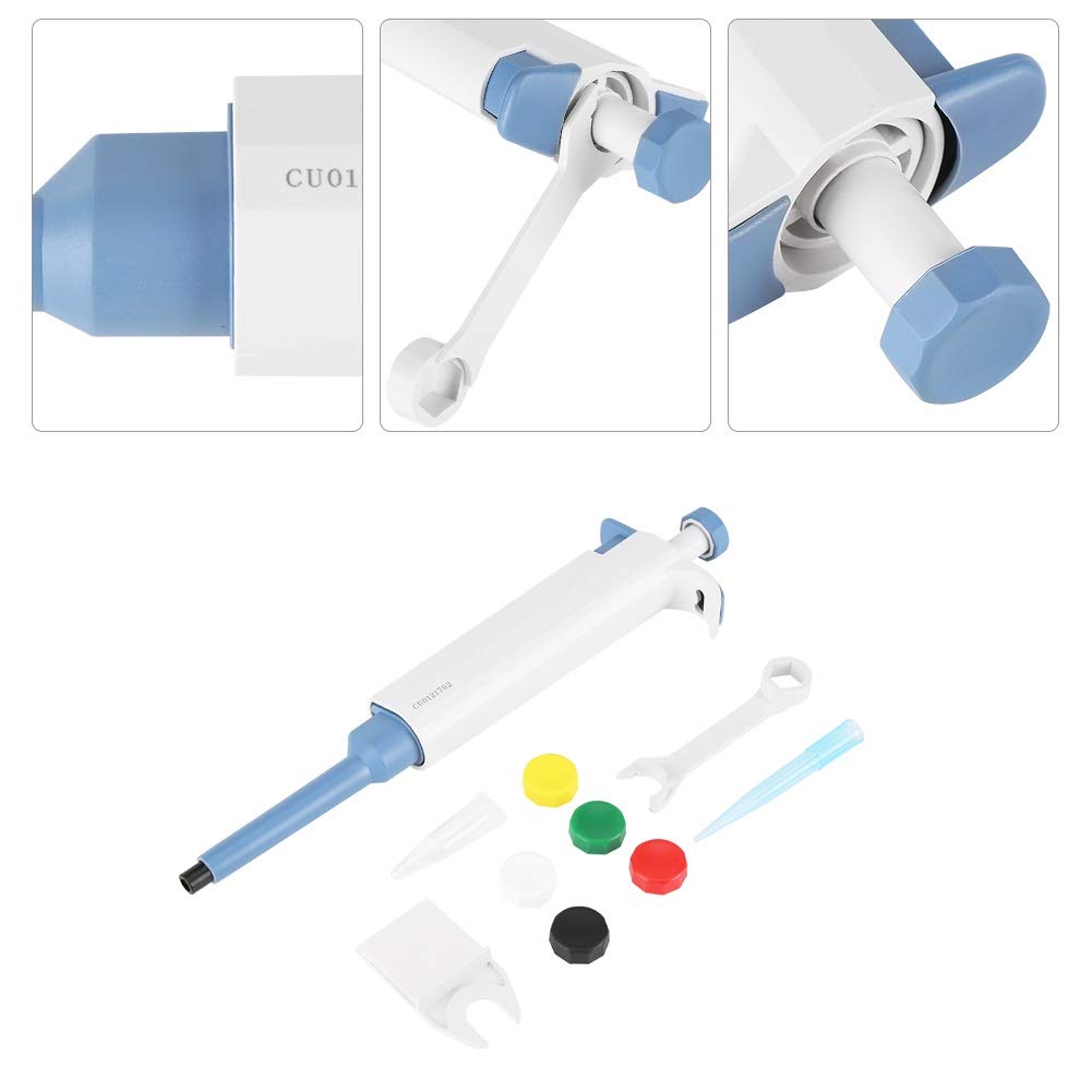 Jadeshay Pipette Mikroliter, Einkanalpipette Instrument für Dosieren, Laborwerkzeug 20~200ul (Capacity : M200)