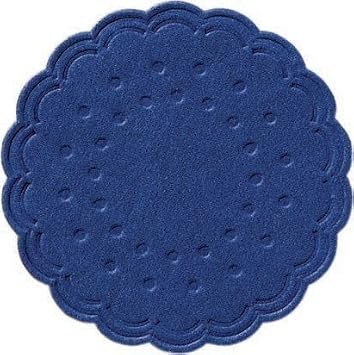 Duni coaster, 8-ply tissue, dark blue, diameter 7.5 cm, 250-piece set