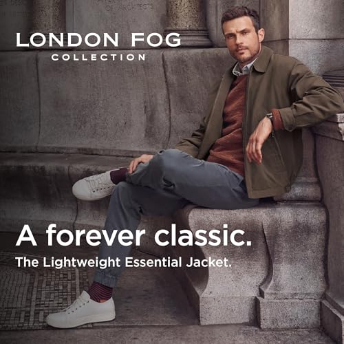 Image of London Fog Men's Auburn Zip-Front Golf Jacket