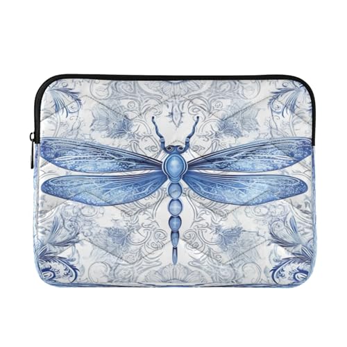 Funda para portátil con diseño de libélula 13-14 pulgadas miniatura 1