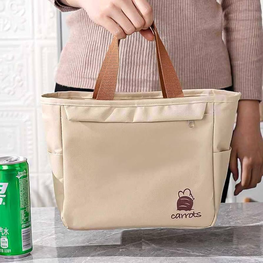 Amazon | 【Seorsok】ランチバッグ 保温保冷バッグ お弁当 弁当袋 角型