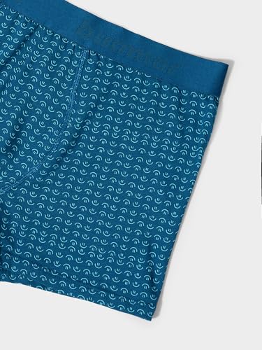 Image of Bummer Men's Premium Cotton Underwear | Fine Combed Cotton with Elastane for Stretch | Ultra Breathable Innerwear | Soft Fabric & No-Roll Waistband | Printed Trunks & Inner Combo for Men