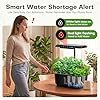 Ahopegarden Hydroponics Growing System Herb Garden: 10 Pods Indoor Garden Kit with LED Grow Light and Smart Temp & Humidity Display - Plant Germination Kit for Home Kitchen #3