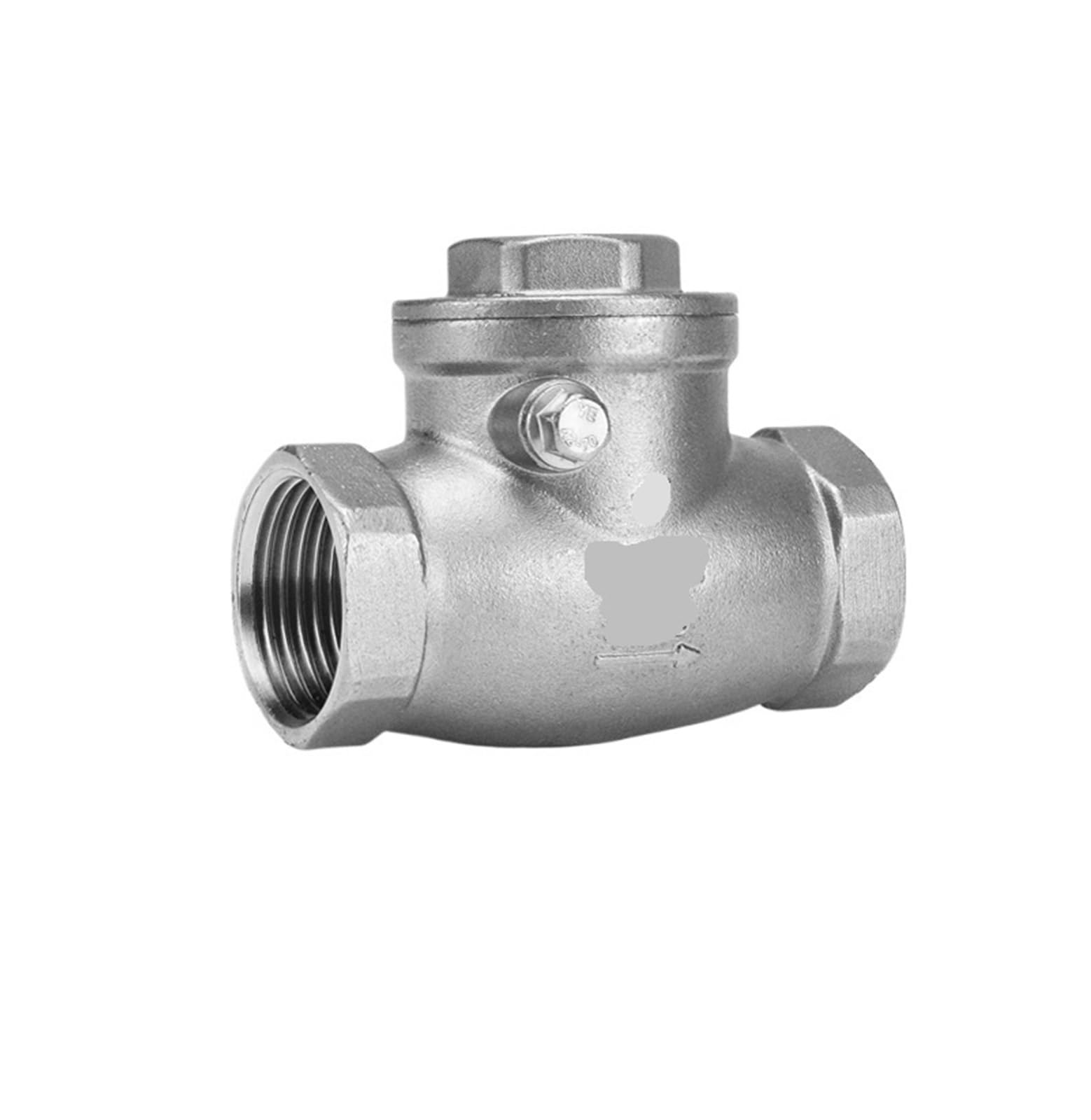316L Stainless Steel Threaded Check Valve H14W-16P - Durable Horizontal Swing Check Valve(2inch)