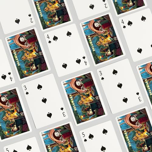 Baraja de póker Delaware Pack Life 52 cartas miniatura 4