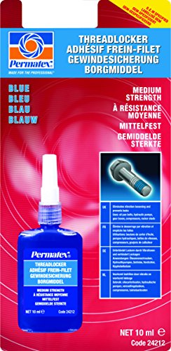 Permatex PX24212   Adhesivo para Freno, Red Insensible a Las Superficies, Color Azul, 10 ml