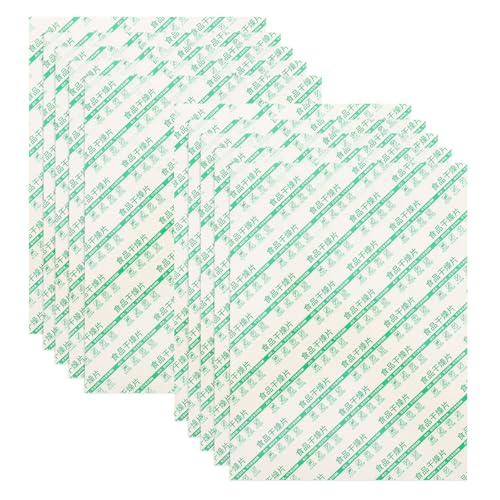 CHILDWEET Desecante para Alimentos 10piezas Papel Absorbente de Humedad Alta Eficiencia para Armarios y Zapateros Protección contra Humedad y Moho