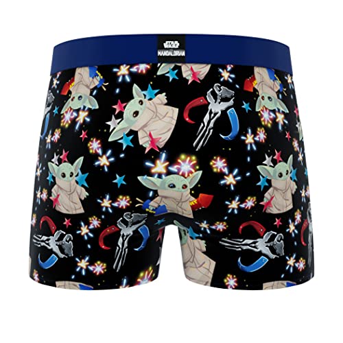 CRAZYBOXER Men's Underwear The Mandalorian Breathable Anti Slip Waistband Premium Boxer Brief3