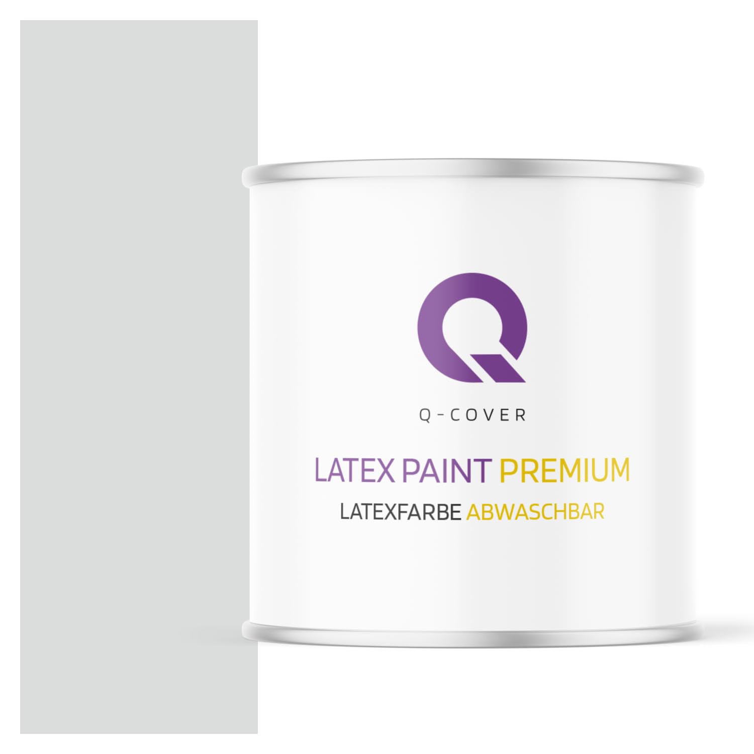 Peinture murale Gris platine clair 2L idéale pour une chambre d'enfant sans odeur