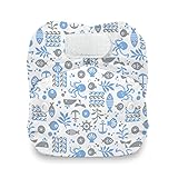 Thirsties Newborn All In One Hook & Loop - Ocean Life