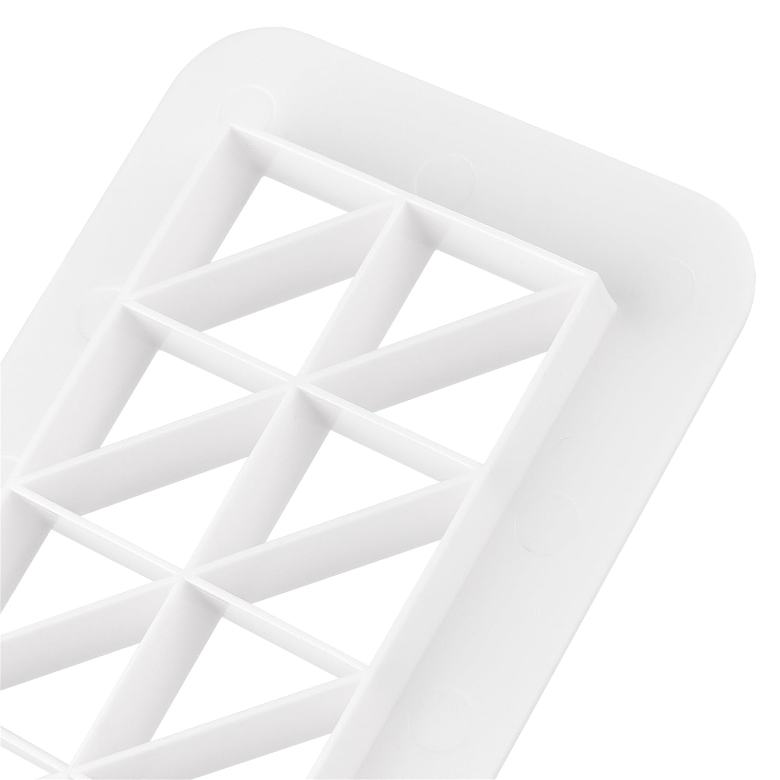 CONNECTION Set Tagliabiscotti Plastica 7 Pezzi Calcio Formine per Biscotti 7 Dimensioni Stampo per Biscotti Calcio Stampi per Biscotti per Dolci,Decorazioni Torta,Biscotti(Bianco