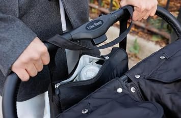 Valco Baby Slim Twin Stroller 2024 (Licorice) - Lightweight Double Stroller Side by Side, Compact Fold, Toddler Twin with Large SPF50 Canopy, Adjustable Footrest, and Reclining Seats