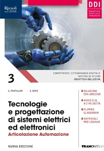 9788823358010 Tecnologie e progettazione di sistemi elettrici ed elettronici. Automazione. Con Hub young e Hub kit . Per le Scuole superiori. Con e-book. Con espansione online (Vol. 3)