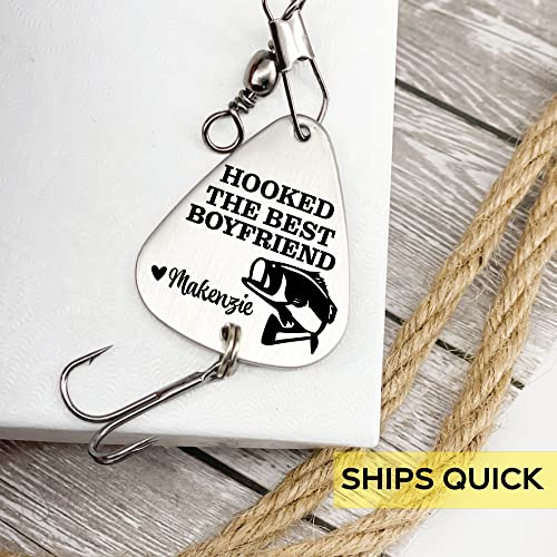 Sm Design Gift For Boyfriend Valentines Day Gift Hooked The Best Boyfriend Lure Gift Personalized Gift From Girlfriend Boyfriends Gift Valentines Day Bf-Bryson-Lure thumb #4