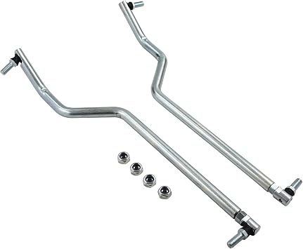 GY20491 GY20492 LH and RH Steering Drag Link Tie Rod Compatible with John Deere Lawn Tractor L100 L105 L107 L108 L110 L111 L118 L120 L130 G110