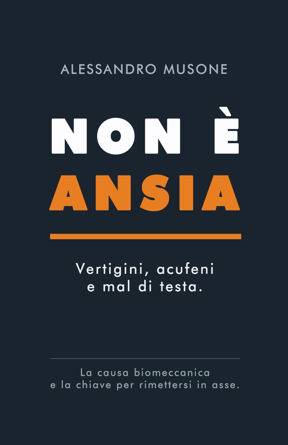 NON È ANSIA: Vertigini, acufeni e mal di testa: la mia battaglia contro un guasto biomeccanico invisibile.