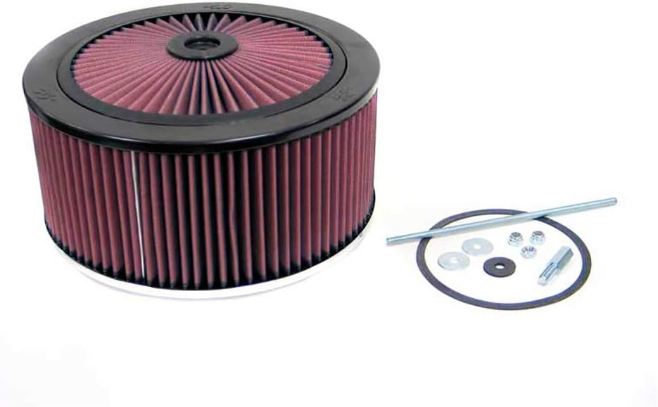 K&N X-Stream Top Air Filter: High Performance, Premium, Washable, Replacement Engine Filter: Shape: Round, 66-3150