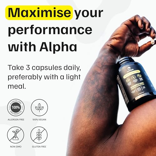 JustFloow Alpha Genius® Testosterone Supplements for Men - Improve Recovery, Energy Levels & Muscle Function - Testosterone Booster Formulated with Tribulus Terrestris, D-Aspartic Acid & Maca Roots - Image 5