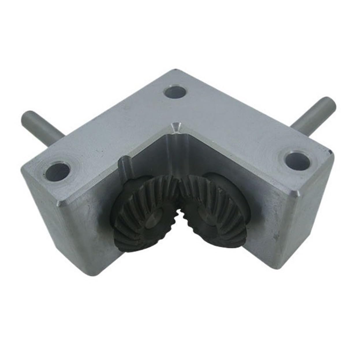 Angle Steering 90 Degree Miniature Spiral Bevel Gearbox 6mm 8mm 10mm Shaft 1:1 Transmission Ratio Spiral Bevel Gear Steering Commutator Driving Change(6mm)