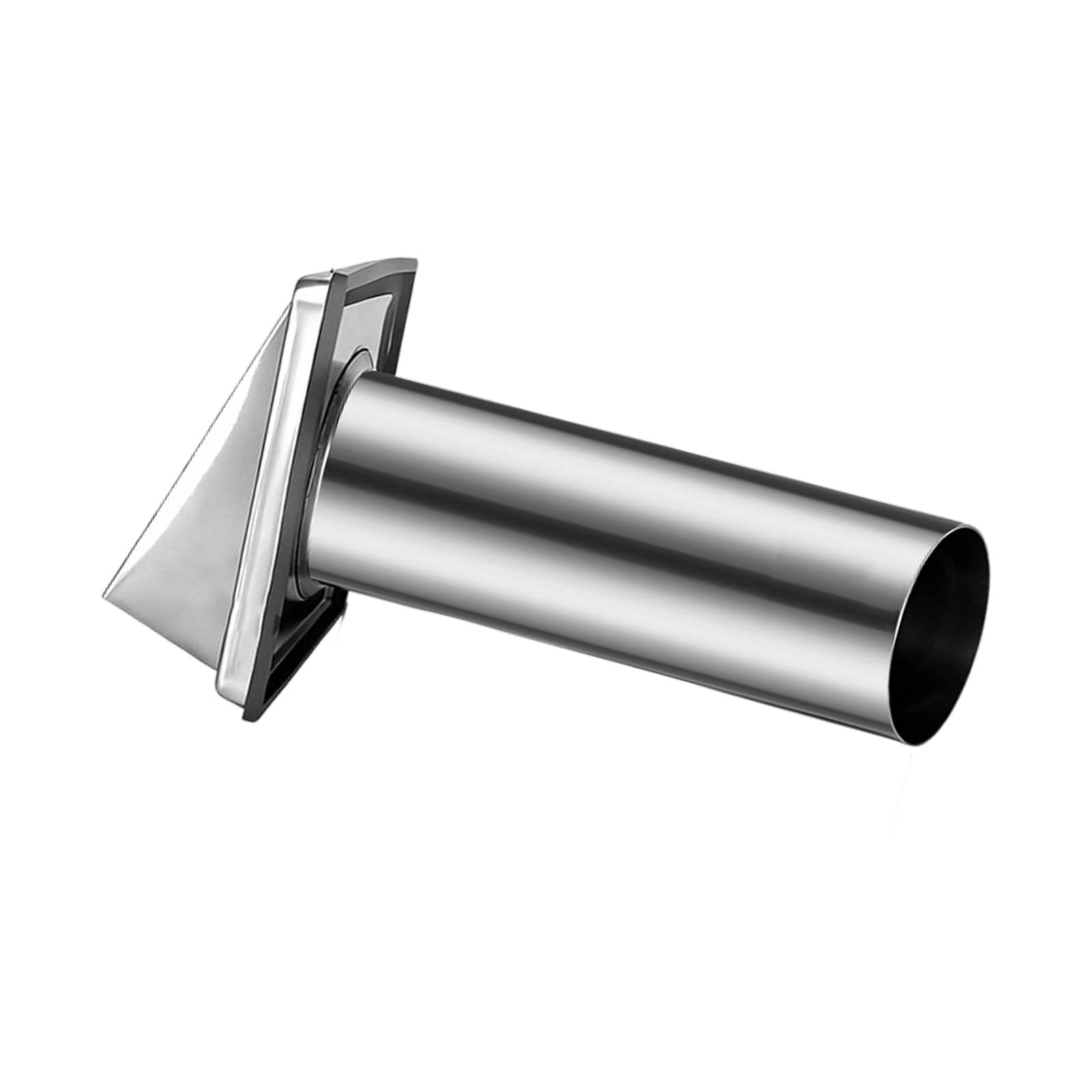 Geavonyg Multicolor Stainless Steel Air Outlet Wall Ceiling Vent Waterproof Ducting Ventilation Exhaust Grille Vent Ventilator External Wall Rain Hat Extended Outlet