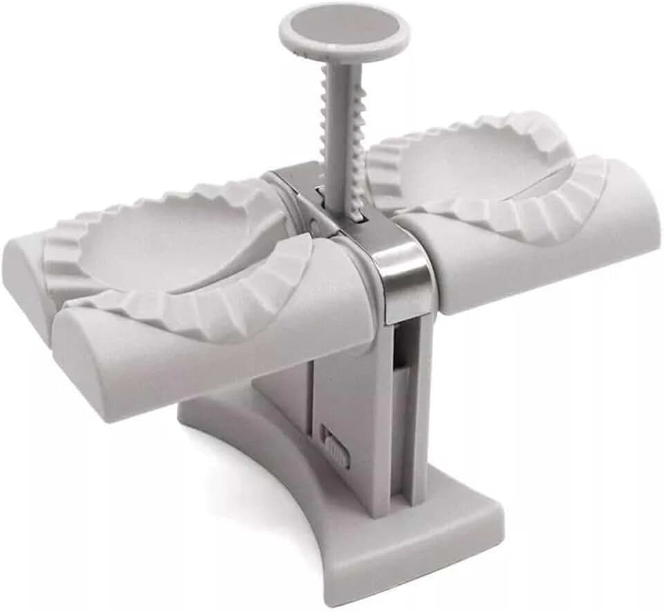 Maquina Para Pastel e Ravióli Duplo Culinária Cozinha Preparação Resistente Molde Pastelaria Doméstico Salgadinho Prensa Fácil PREMIUM