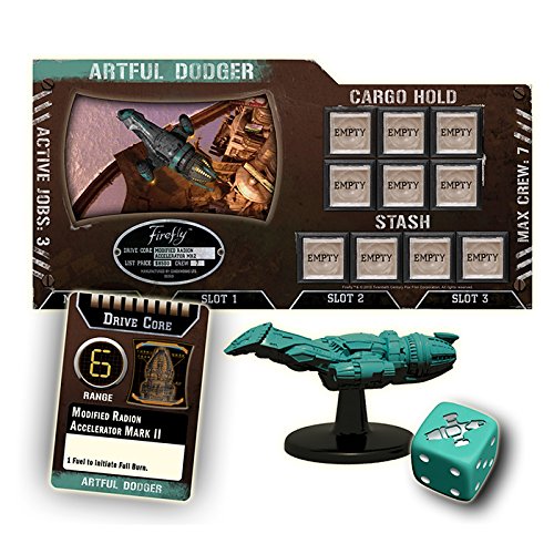 Gale Force Nine – Firefly The Game: Artful Dodger Edition (Juego De Mesa) – 1 A 5 Jugadores, 2-4 Horas Gale Force Nine – Firefly The Game: Artful Dodger Edition (Juego De Mesa) – 1 A 5 Jugadores, 2-4 Horas