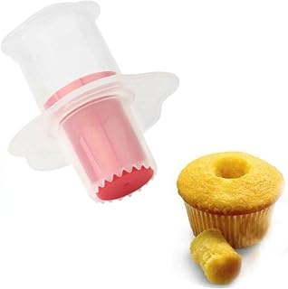Plastic Cupcake Plunger Cutter, Cake Digging Holes Tools Kitchen Mini Cupcake Corer Pastry Filling Tools for DIY Baking Confectionery Muffin Cake Filling - Send Goods from Local Warehouse