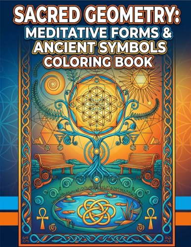 Sacred Geometry: Meditative Forms & Ancient Symbols: Coloring Book