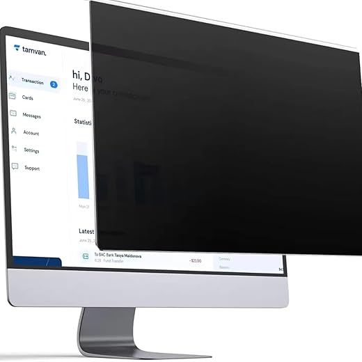 StillerSafe Desktop Privacy Screen 21.5 Inch