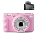 Pocoukate Case for Sony ZV-1F, ZV-1 II/ZV-1M2 Vlog Camera, ZV1F Camera Silicone Cover Skin, Anti-Scratch Slim Fit Soft Sleeve with ZV1 F Screen Protector- Pink gallery image