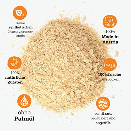 Hefeflocken, edel Hefeflocken Nährhefe vegan und glutenfrei, Qualität aus Österreich (1 kg)