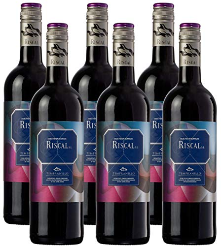 Marqués de Riscal Tempranillo - Trockener Rotwein aus Spanien (6 x 0,75l) Cover