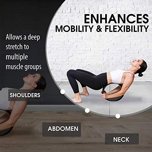 Realign Back Wheel: Trigger Point, Yoga Wheel, Foam Roller, Deep Tissue, Back Massager, for Mobility and Back Pain Relief - Image 4