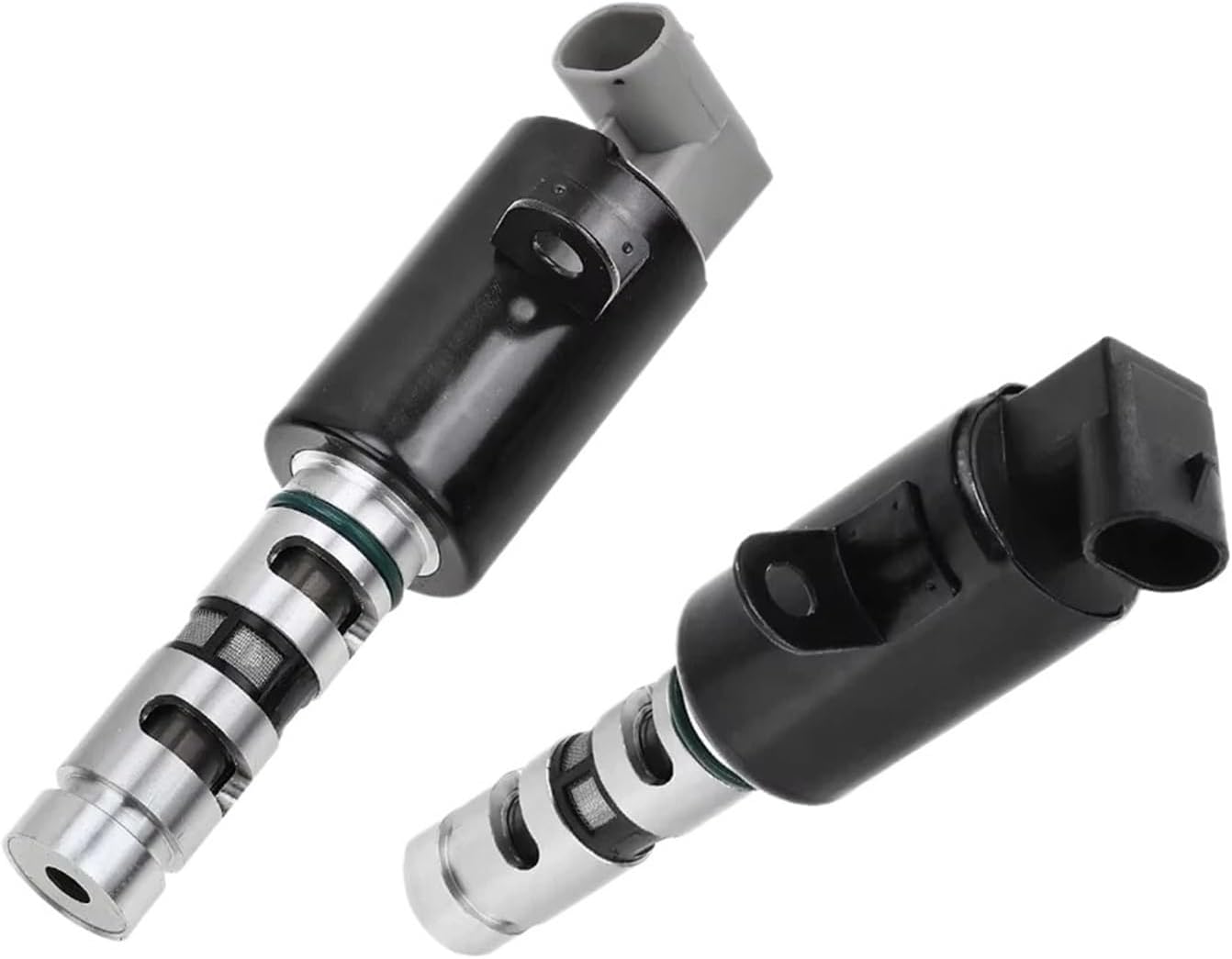 2PCS Left & Right VVT Timing Oil Control Valve Fit For Hyundai Santa Fe Fit For Kia Optima Rondo 2.7L 24355-3E000 24356-3E000 243553E000