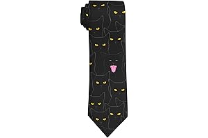 Novelty Men's Funny Cat Necktie Gift