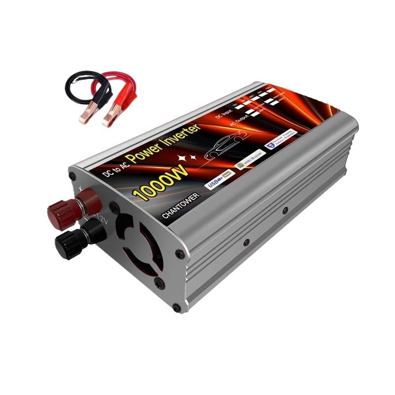 Convertisseur Pur Sinus 12V 220V 1000W pour alimentation nomade