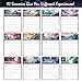 2026 Wall Calendar - 2026 Calendar Wall from Jan. 2026 to Dec. 2026, Large Wall Calendar 2026 with Unruled Blocks and Julian Dates, 14.5