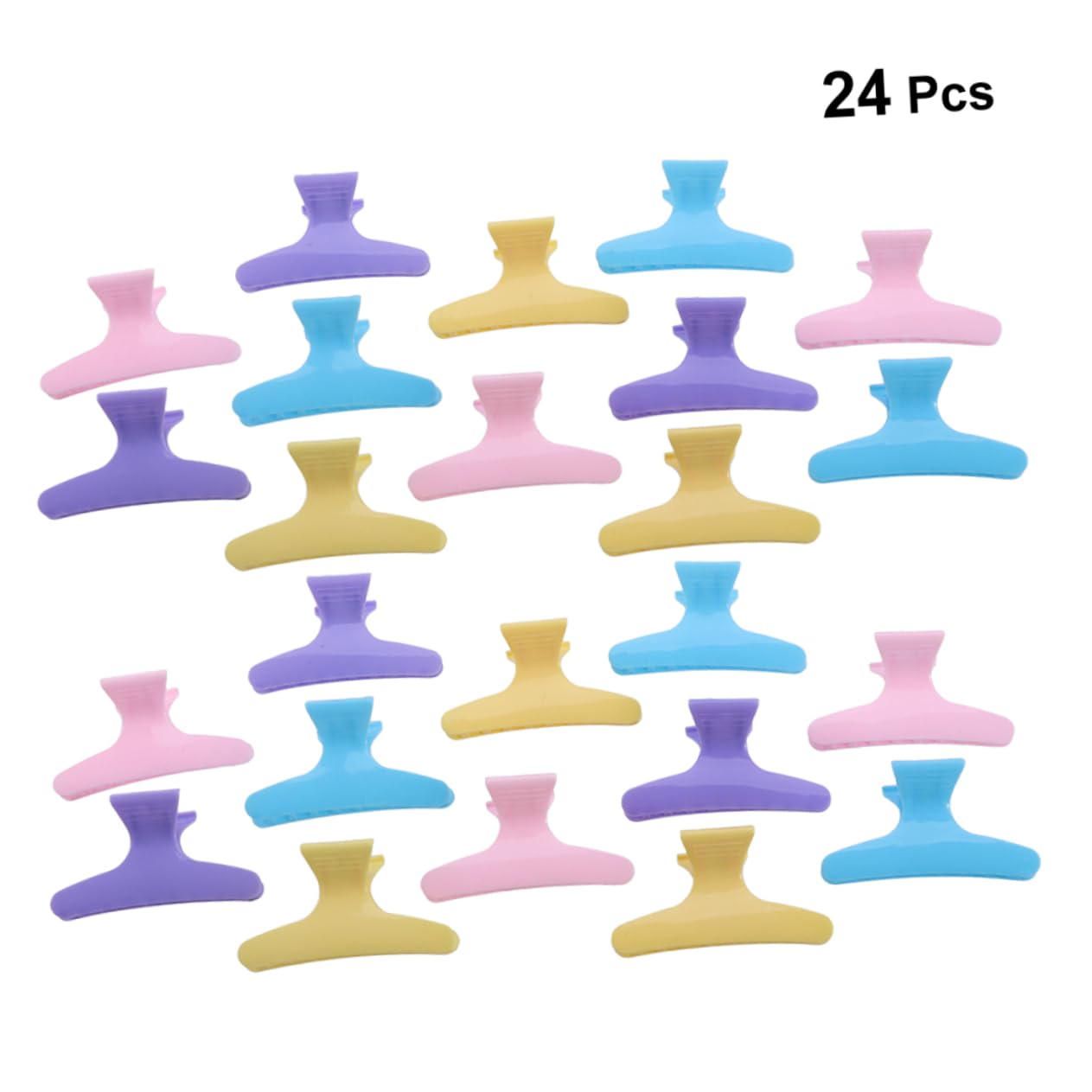 FRCOLOR 72 pinzas para el pelo para niñas, pinzas de pelo de alta resistencia, resistentes a los golpes, pinzas para el cabello para niñas, garras de pelo para mujer, horquilla