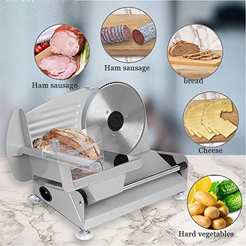 Cortadora eléctrica de carne con hoja de 7.4 pulg miniatura 5