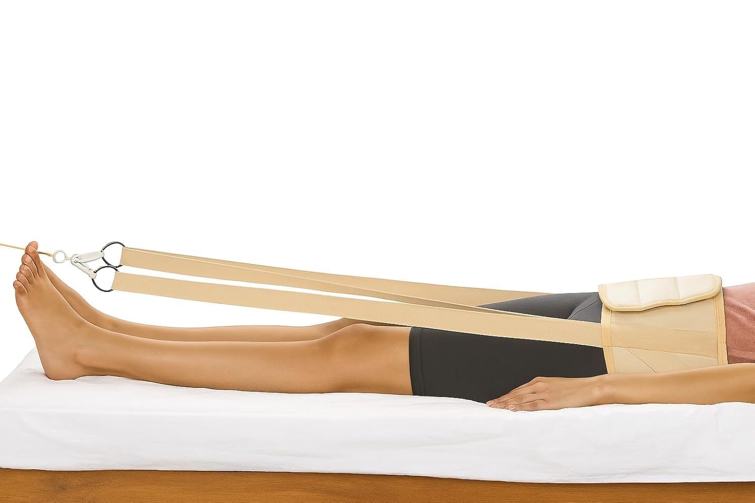 Pelvic Traction Belt for Vertebral Fractures, Sciatica | Back Brace Support for Lumbar & Pelvic Region | Lower Body Support Adjustable Waist Band | Orthopedic Back and Hip Support Belt with Double Strap System for Posture Improvement and Pain Relief (XL)-image-41