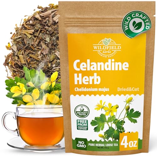 4 oz. Celandine Herb Herbal Tea (Chelidonia)...
